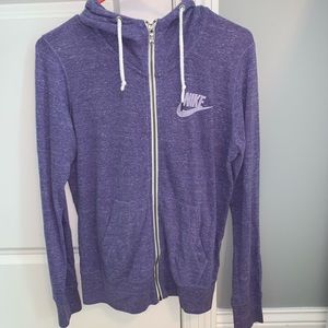 Nike zip up sweatshirt